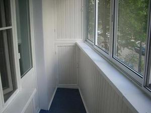 Фото отделки балконов внутри