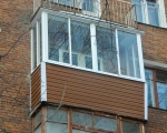 Чем обшить балкон снаружи