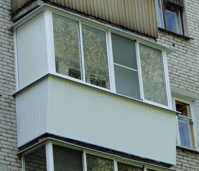 остекление балконов алюминиевым профилем цены
