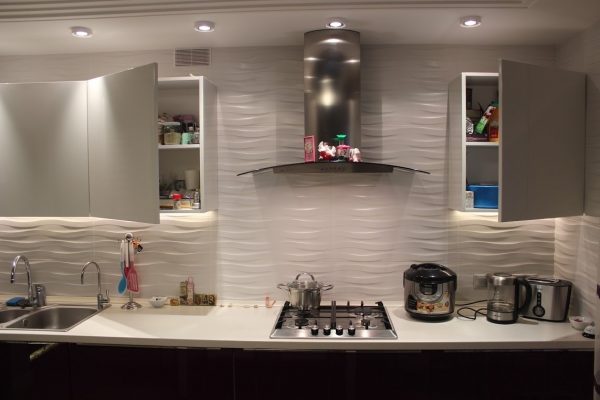 Дизайн кухни 15 кв м фото новинок 2017 рельефная плитка