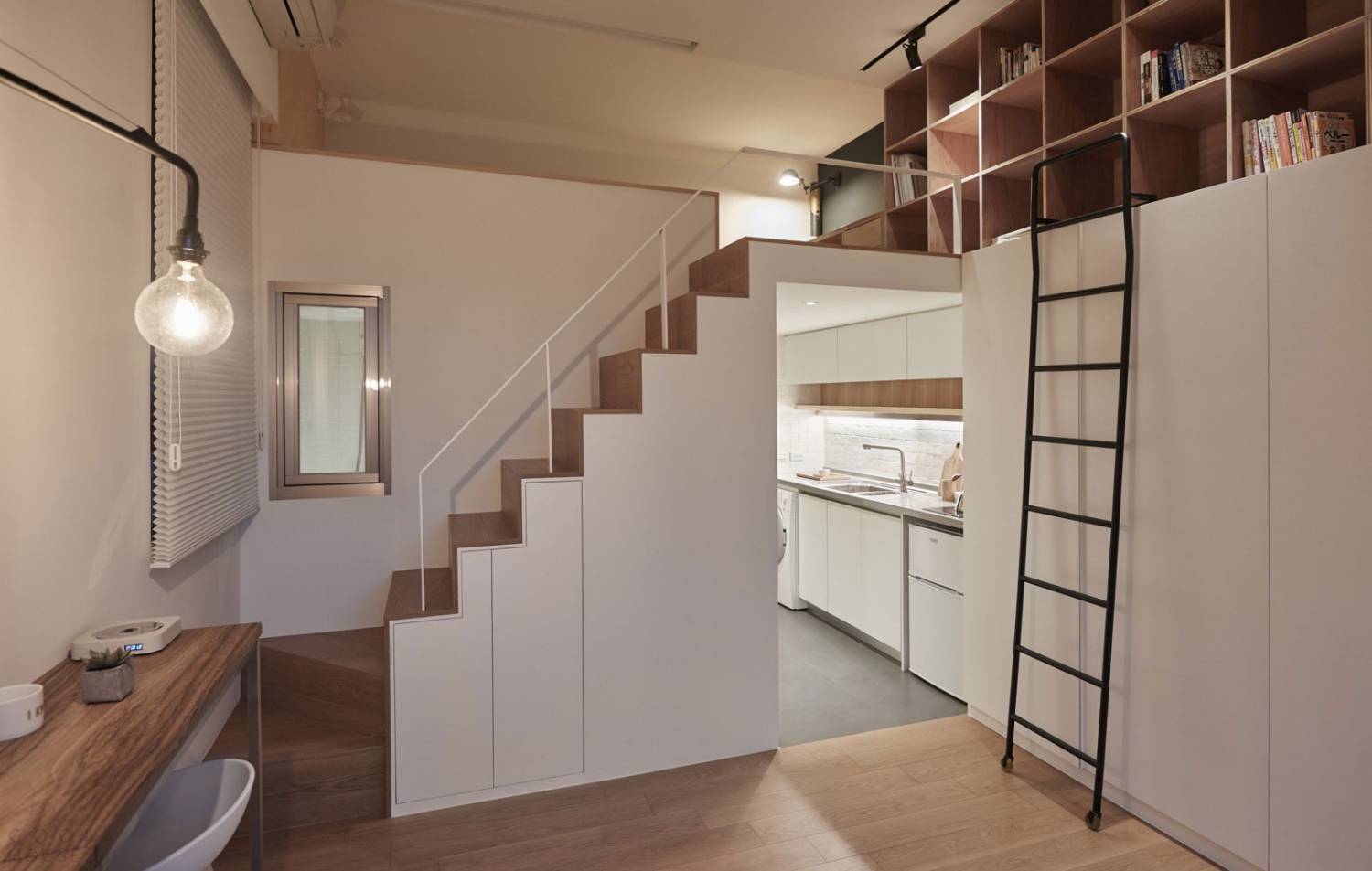 Дизайн маленькой квартиры-студии площадью 22 кв.м.