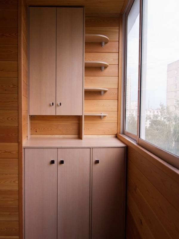 Удобный и красивый шкаф на балкон – 40 фото разных моделей