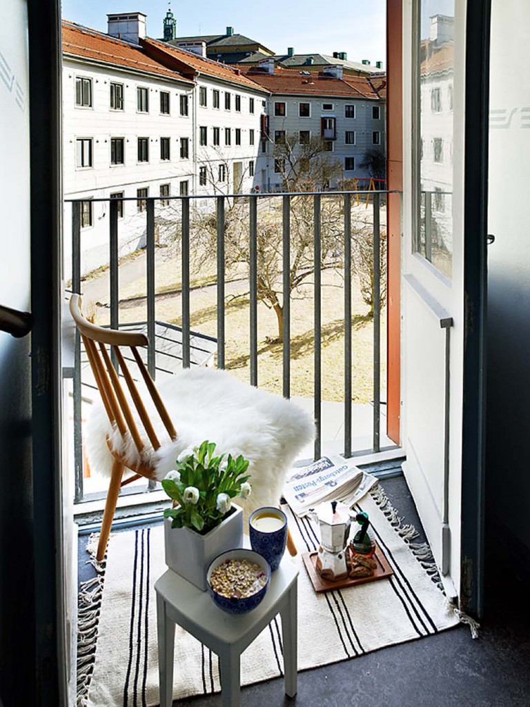дизайн маленького балкона в квартире