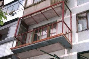 Замена стекол на лоджии и балконе
