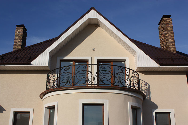 Круглые балконы: остекление		