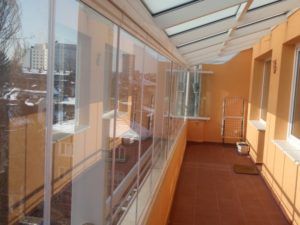Утепление лоджии и балкона с панорамный остеклением