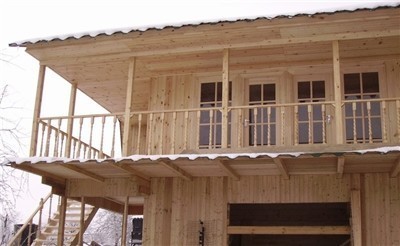 Балкон на даче своими руками (фото)		