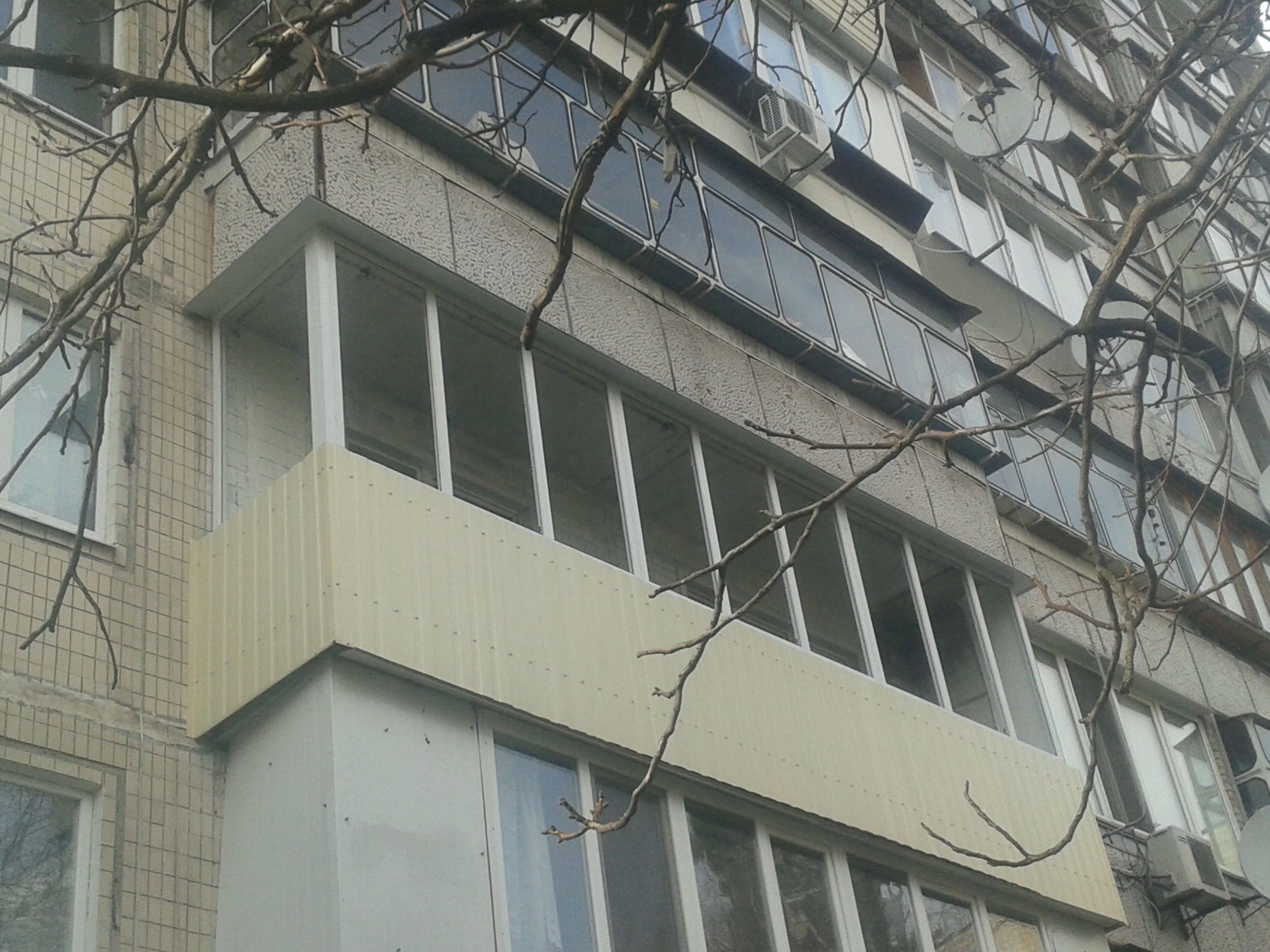 Установить балкон в Киеве