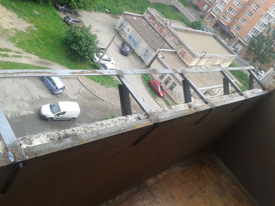 Балкон с выносом Боярка 