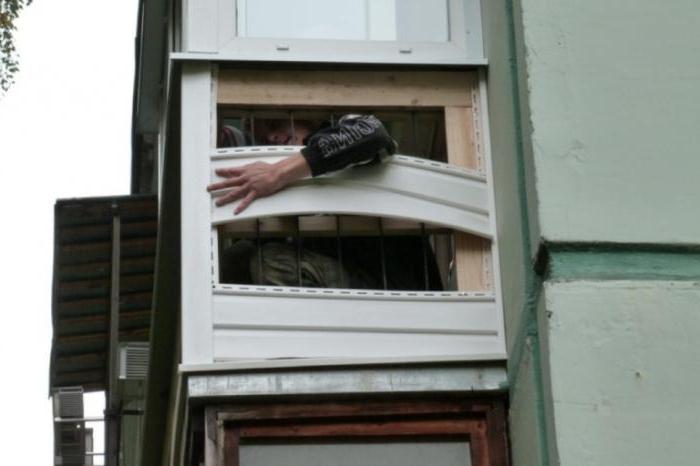  отделка балкона сайдингом снаружи 