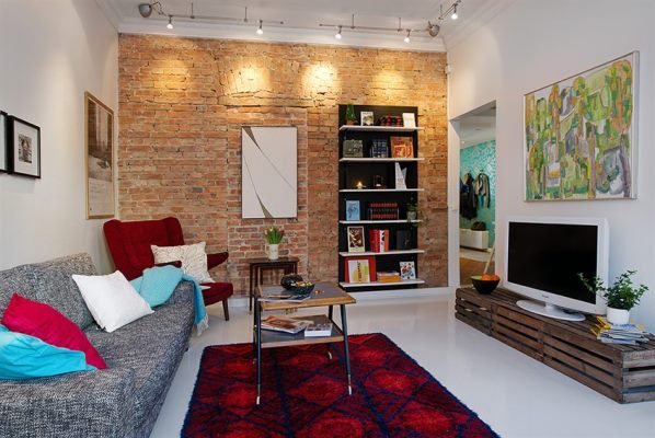 Маленькая гостиная вполне может стать уютной комнатой, если правильно подобрать дизайн помещения