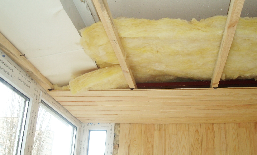 Как утеплить пеноплексом потолок на балконе