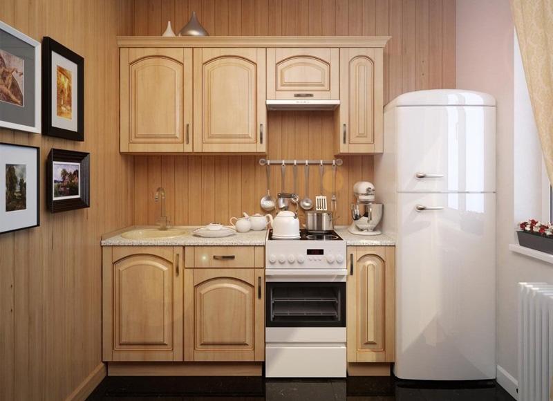 Как расположить холодильник на кухне 7 кв м в панельном доме