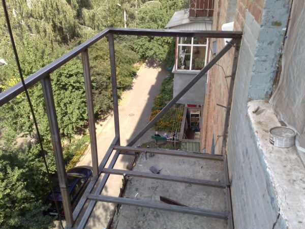 капитальный ремонт балкона в хрущевке