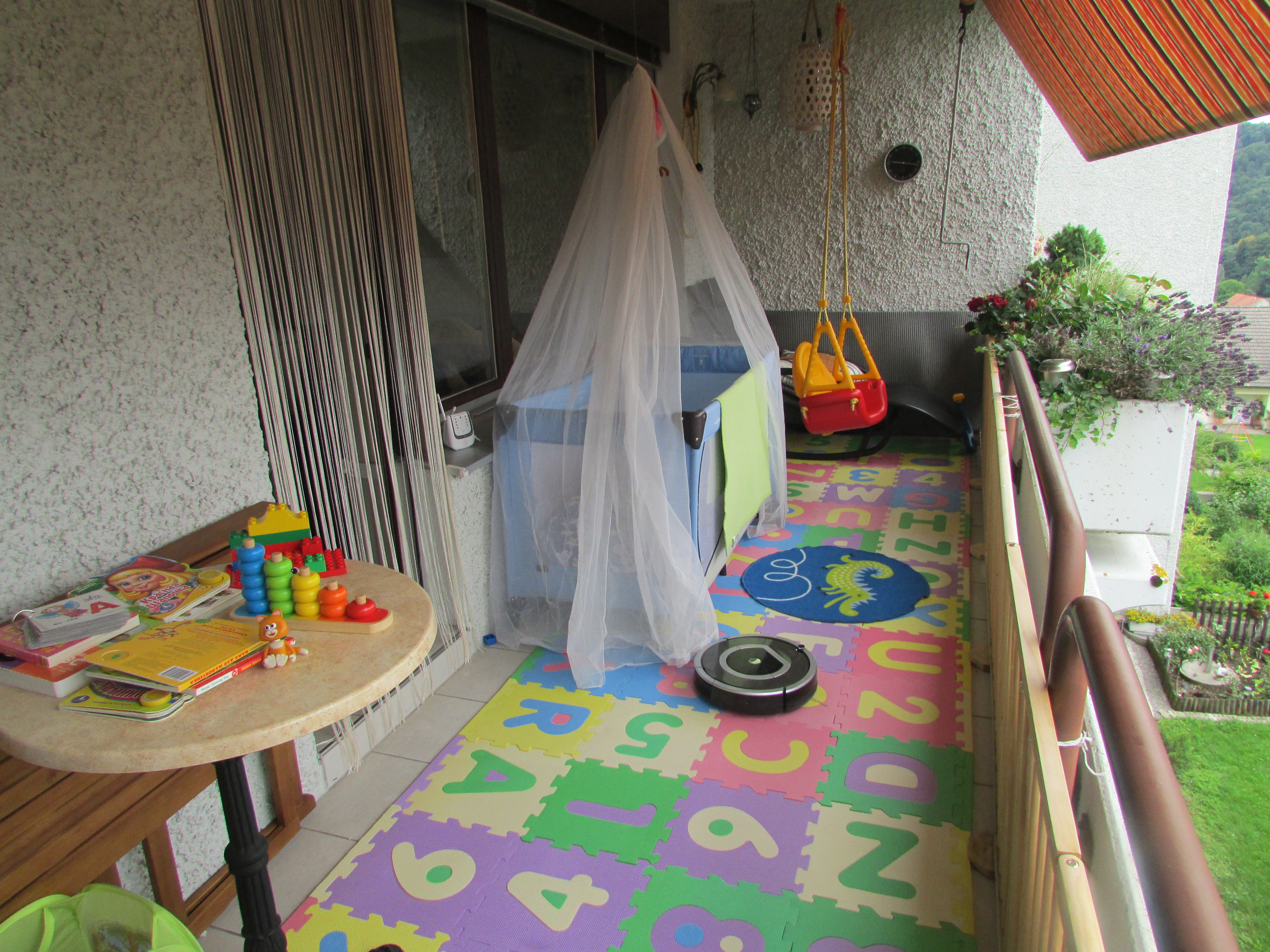 Дизайн детского балкона