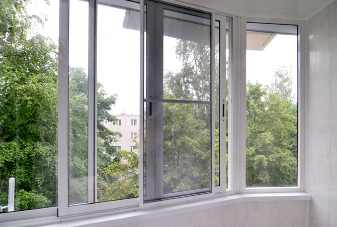 Раздвижные окна для остекления балкона. Фото 2