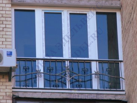 Фото 01. Остекление балкона и лоджии от пола до потолка в Санкт-Петербурге. Фото. Цена.