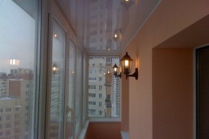 Романтика в дизайоне освещения балкона или лоджии