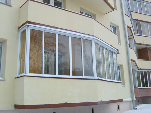 Алюминиевые окна на балкон раздвижные