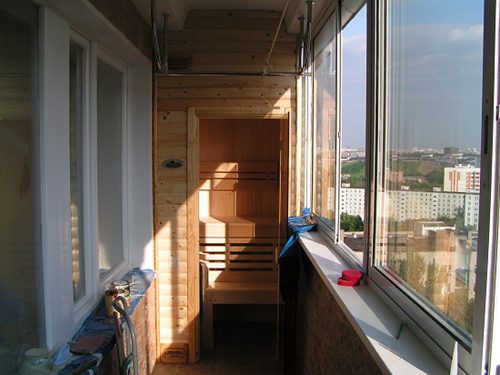 Объединение балкона с комнатой 