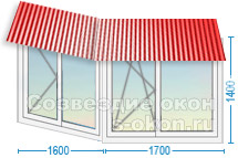 Остекление балконов с крышей стоимость