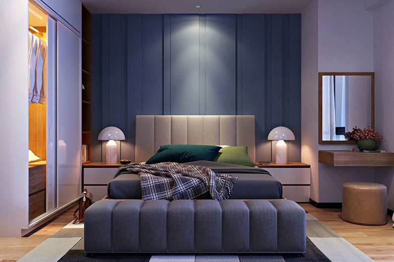 Дизайн спальни 12 кв.м. - освещение и подсветка