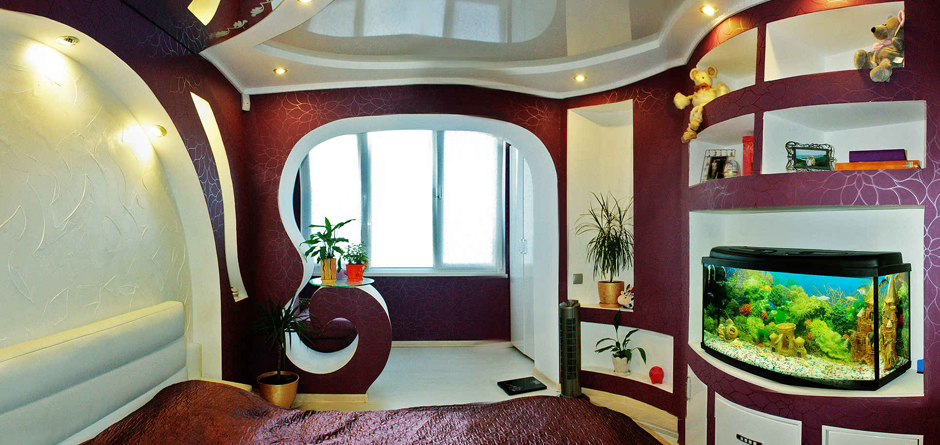 Дизайн балкон спальня