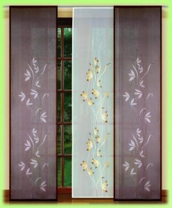 шторы в японском стиле