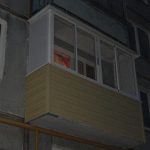 Алюминиевое окна на балкон