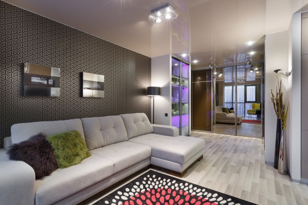 Эксклюзивный дизайн зала в квартире 18 кв. м: полезные советы и фото
