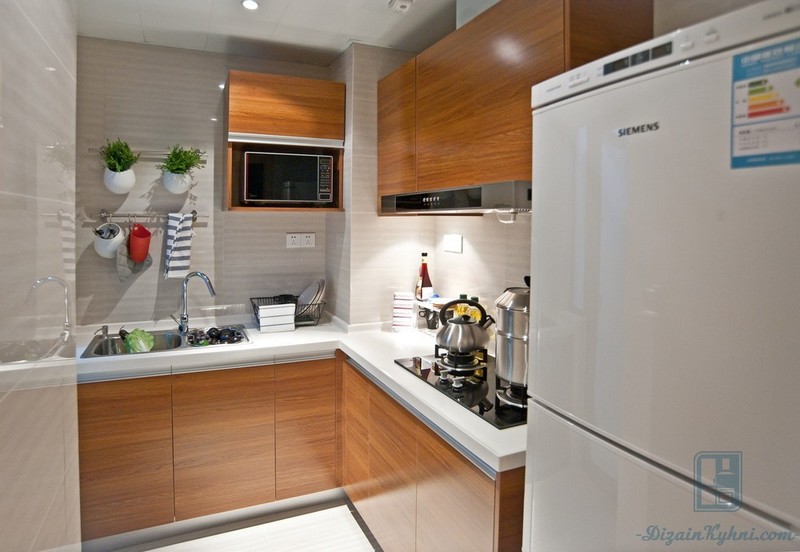 Дизайн узкой кухни: 60+ фото примеров, практические советы по обустройству