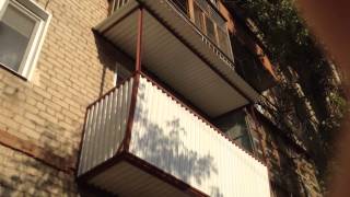 Ремонт балкона видео 2