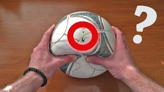 ЛАЙФХАК. Как отремонтировать мяч - How to fix soccer ball