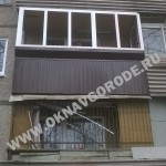Балконы Курск, Курчатов.Обшивка профлистом