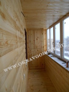 Остекление и отделка балкнов в Курске10