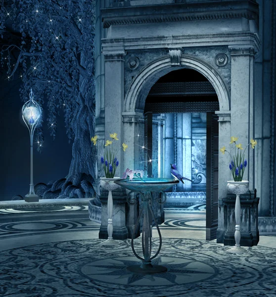 Эльфы дворец Терраса — стоковое фото